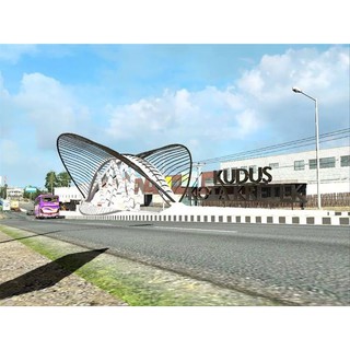 Bus Truk Simulator Indonesia ETS2 Map Jawa Sumatra Terbaru 