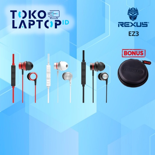 Rexus EZ3 Type C With Connector Mic Wired Earphone