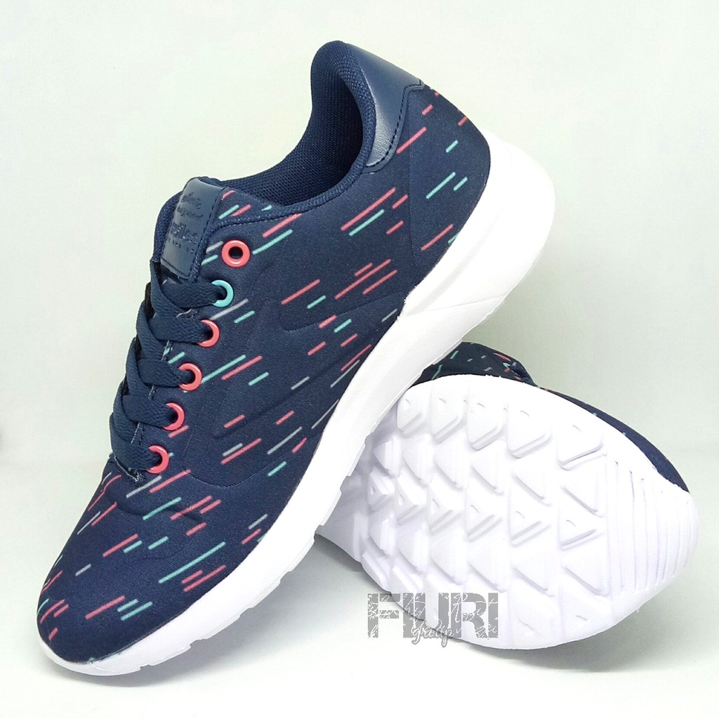 ARDILES Original JOLENE 37-40 NAVY Sepatu Kets Sneakers Olahraga Running Sport Senam Wanita FIURI