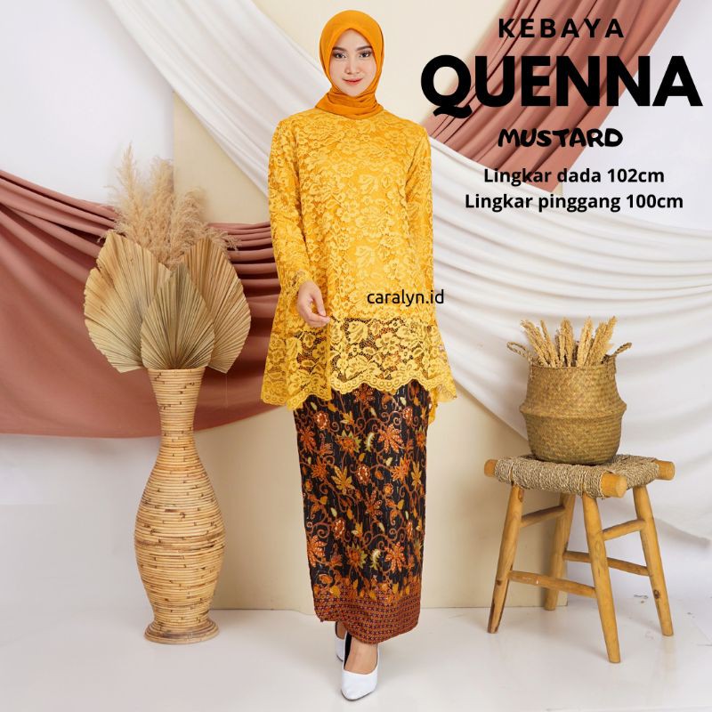 KEBAYA BRUKAT BROKAT SAFITRI (BISA COD)