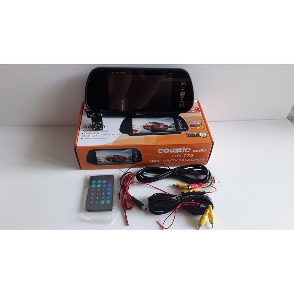 PAKETAN TV SPION 7INCH KAMERA BELAKANG