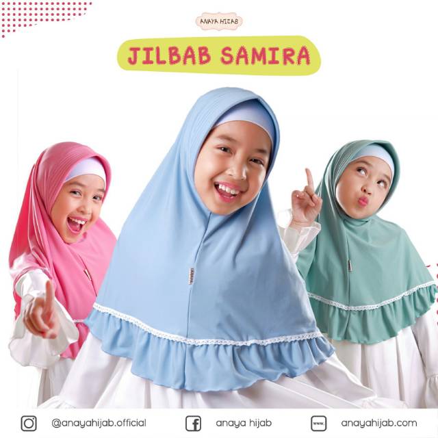 Jilbab Samira -  Anaya Hijab