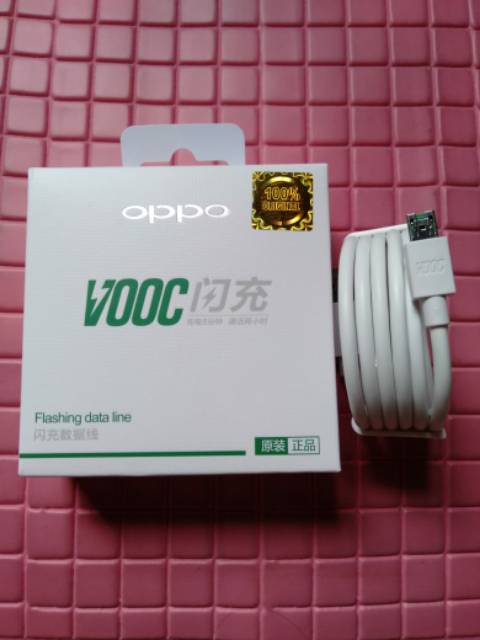 Kabel data Oppo vooc 4A original 100%