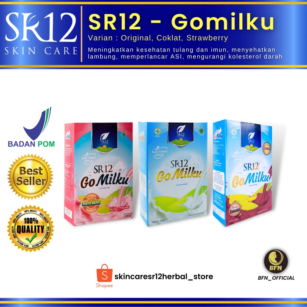 

GOMILKU SR12 | Susu Kambing Etawa