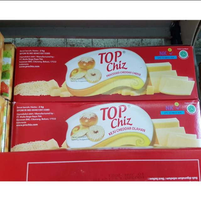 

TOPCHIZ KEJU CHEDDAR 2KG