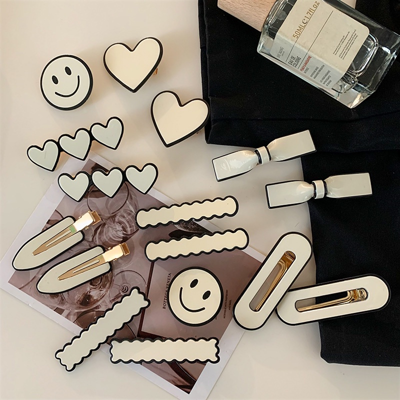 Jepit Rambut Poni Model duckbill Gaya Korea Untuk Wanita