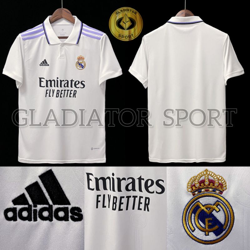 Jual Jersey Real Madrid Home New 2022 2023 Grade Original Shopee