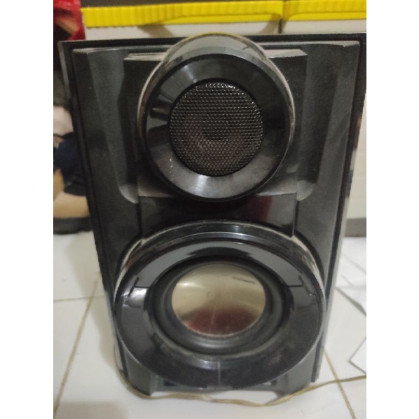 speaker speker spiker woofer subwoofer LG bekas home theater mds714 compo tape radio original 4 atau