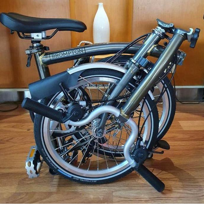 Brompton M6L Raw Lacquer