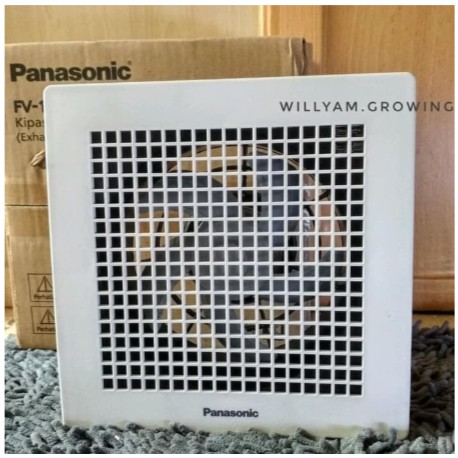 Panasonic Exhaust Fan Plafon / Ceiling FV-15TGU5 15TGU 6 Inch 6&quot;