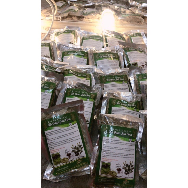 

Teh Diet Teh Daun Jati Cina Herbal