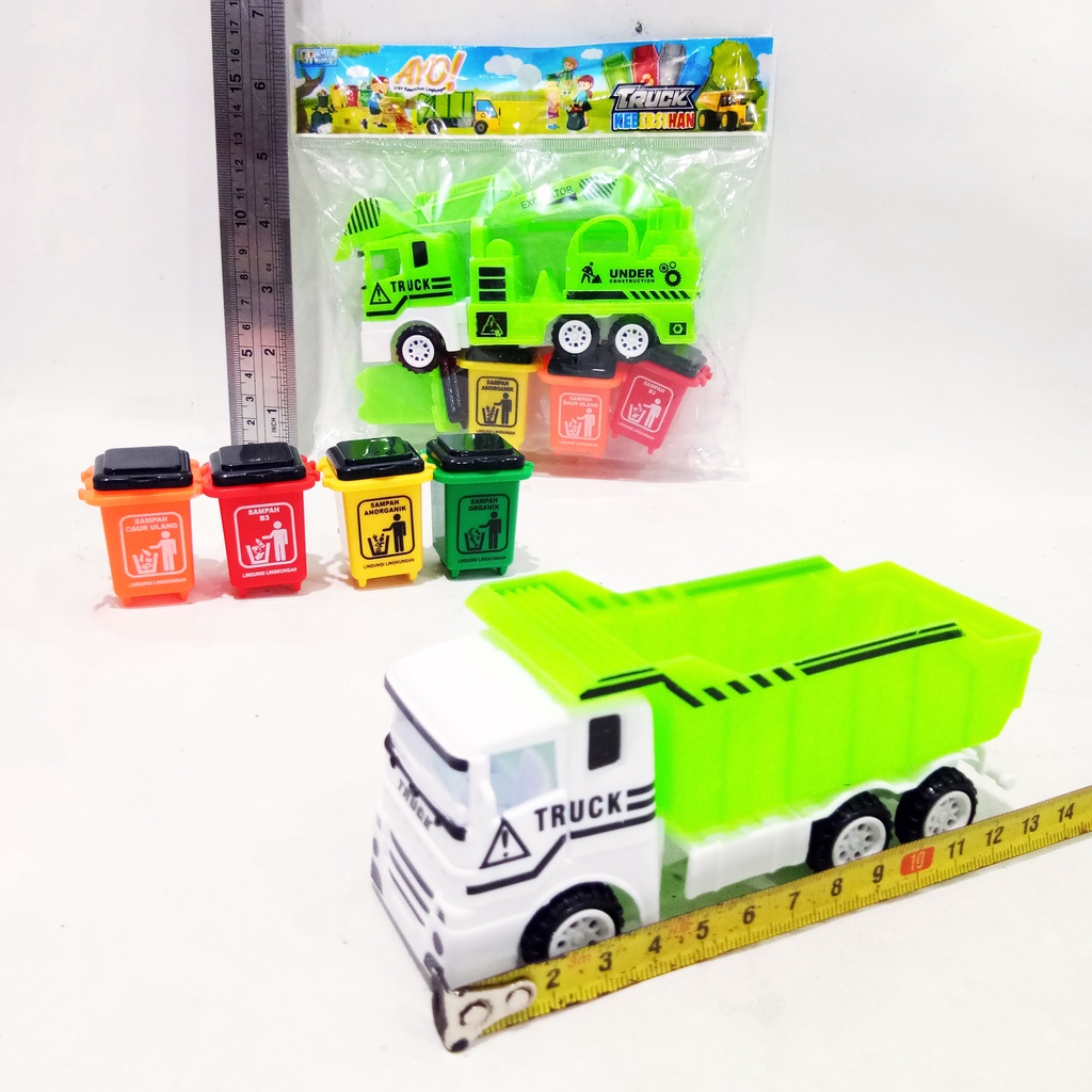 Mainan Anak Truk Sampah Mini / Mini Garbage Truck MT53