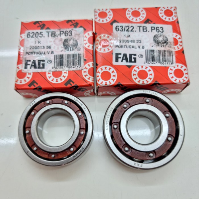Murah Bearing Kruk As Ninja FAG High Speed Portugal 6205 & 63/22 Original Keren