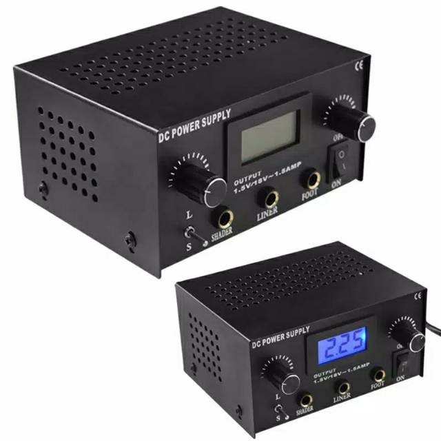 Power Supply Tattoo Permanen Dual Digital