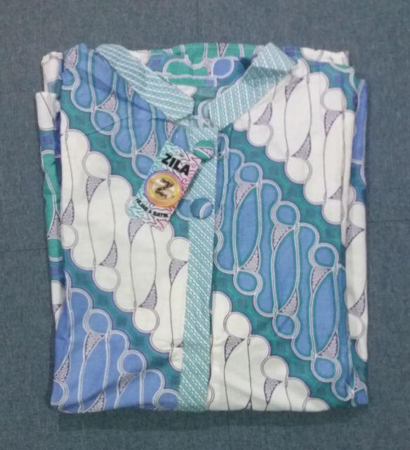 Atasan Batik Wanita Motif Tapak Kebo Pink Khas Baduy Banten - Merah Muda, Xxl Y58 Best Seller