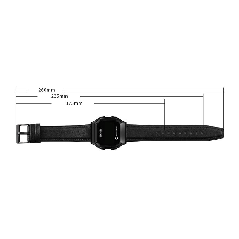 Jam Tangan Pria SKMEI 1650 / Jam Tangan Pria Digital New LED Display