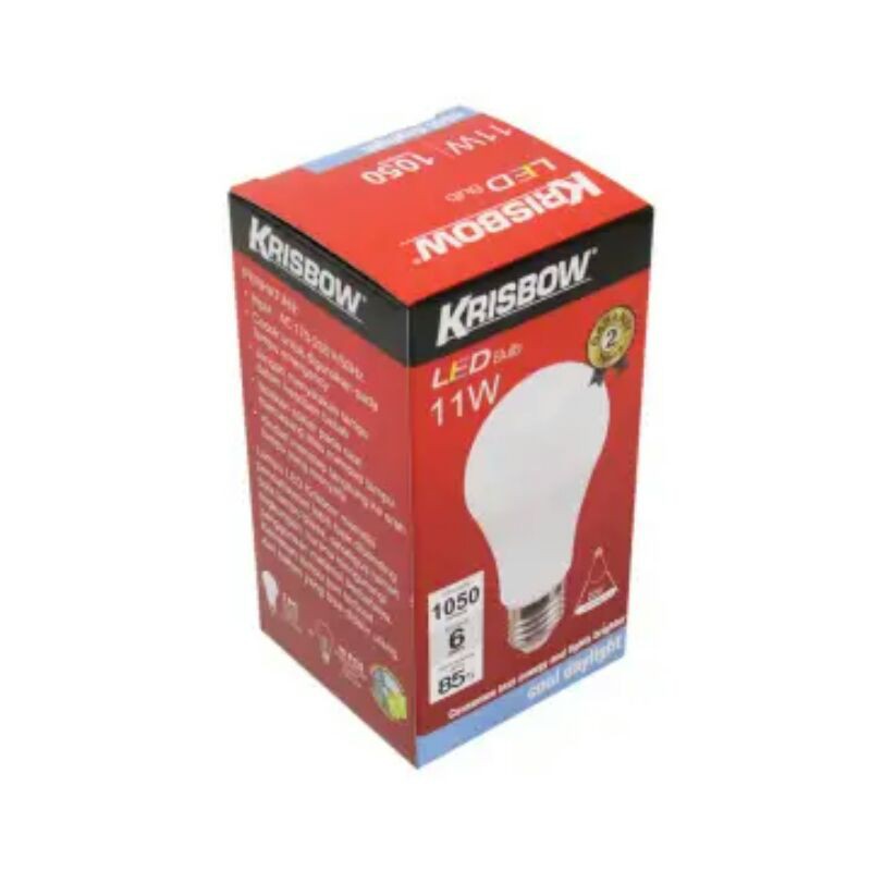 Lampu led bulb 11 watt krisbow cool daylight ( putih )