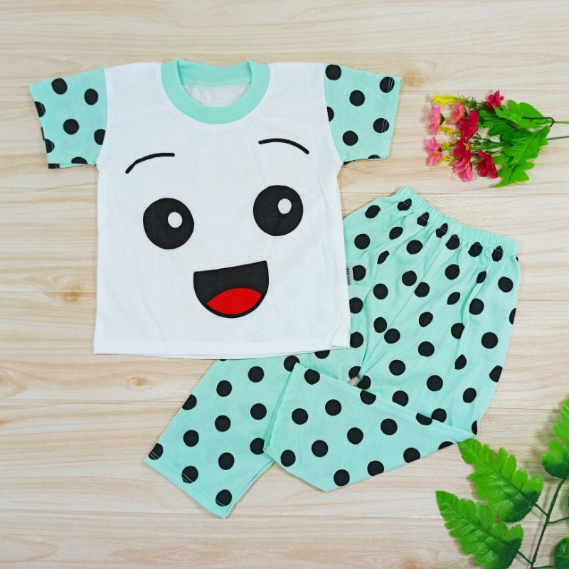 [Ss-8023] Pakaian Bayi Size 0-9bulan, Baju Harian Anak, Setelan Anak, Baju Kaus Anak