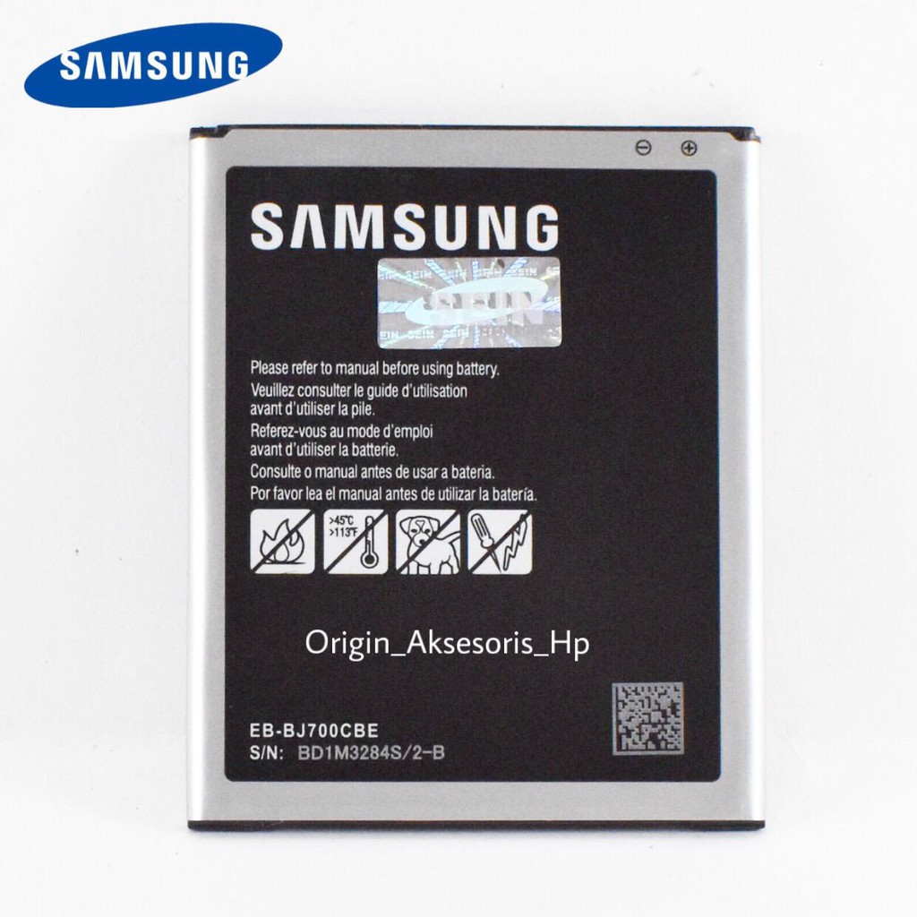 Battery Batre Baterai Samsung Galaxy J7 2015 J700 Original SEIN 100% dc 88