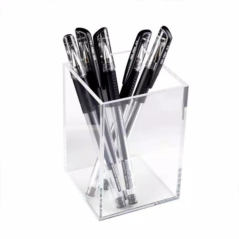 Acrylic Organizer Pen Holder 10x10x12cm