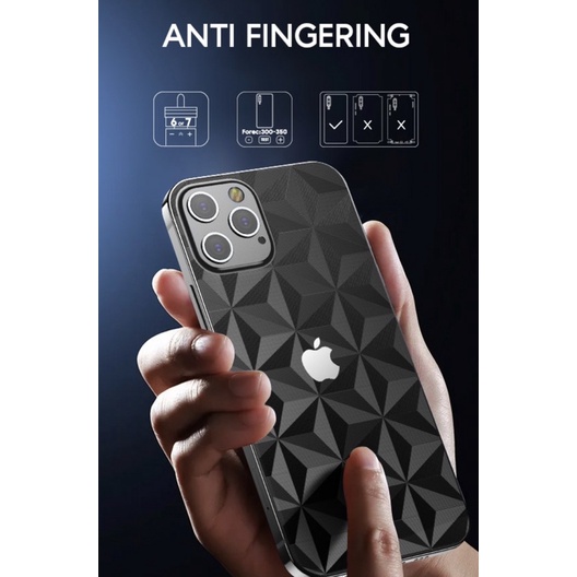 anti gores belakang Back sticker geometric pettern-anti glare for IPHONE xs, xr, 11, 11 pro, 11 promax, xs max, 12, 12 pro, 12 promax, 12 mini, 13 mini, 13 pro, 13 promax, 14, 14 plus, 14 pro, 14 promax