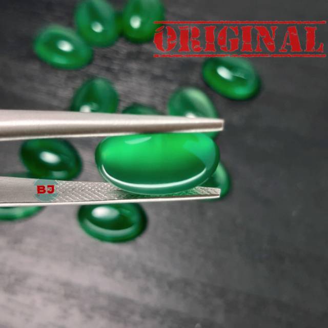 Natural Dijamin Green Topaz Anggur Hijau Klep air Original Garansi