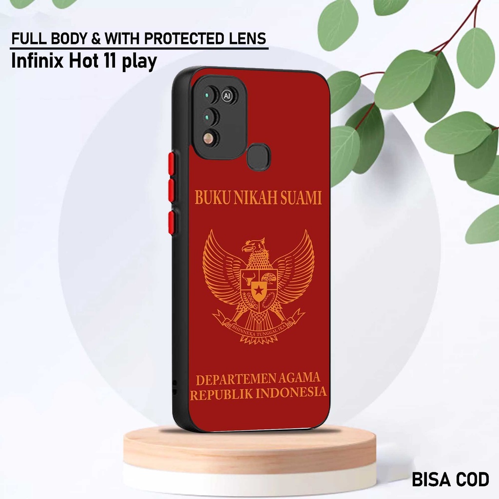 Case Infinix Hot 11 Play - Motif Case [ Copel halal ] - Hardcase Infinix Hot 11 Play - Softcase Infi