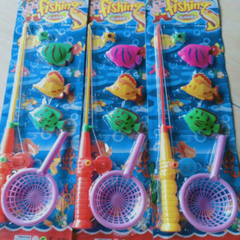 PROMO 3116 Mainan Anak Pancingan Magnet / Mancing Mania Melatih Ketangkasan Anak