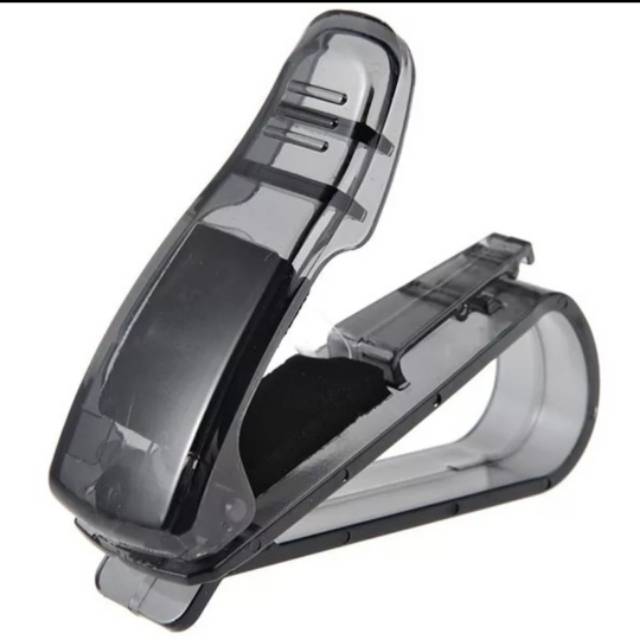 PENJEPIT CLIP SUN VISOR KACAMATA MOBIL KARTU ETOLL UNIVERSAL