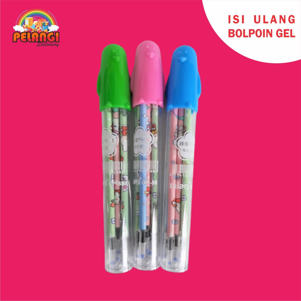 

Isi Ulang Bolpoin Gel isi 6/pcs