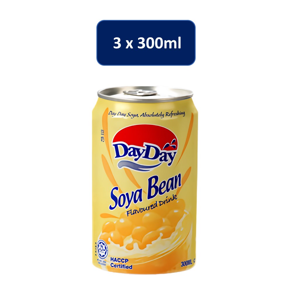 

DayDay Soya Bean Minuman Kacang Kedelai 3 x 300 mL