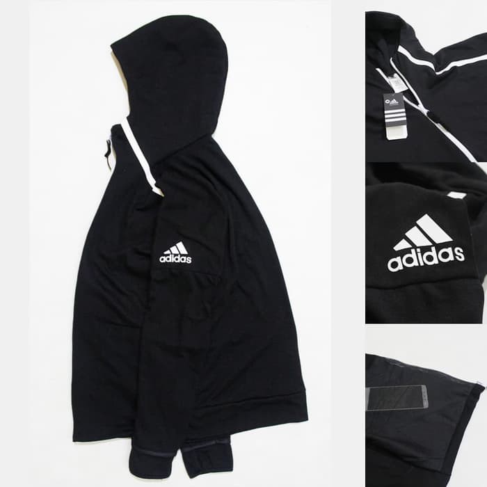 JAKET ADIDAS ZNE HITAM HOODIE ADIDAS ZNE HITAM BRANDED