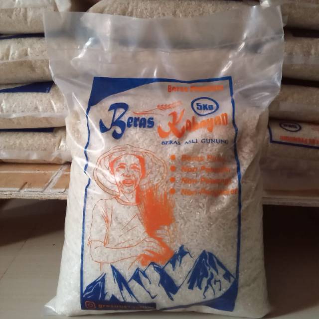 

Beras Lokal Kabayan Premium Ukuran 5Kg