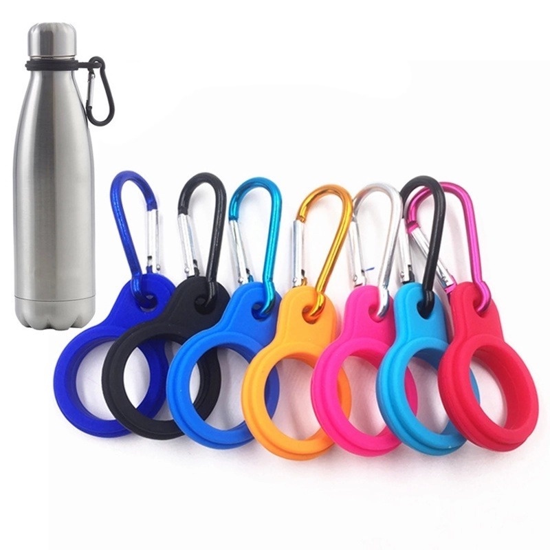 Holder Botol Air Minum Multifungsi Warna Acak Untuk Outdoor / Camping / Hiking