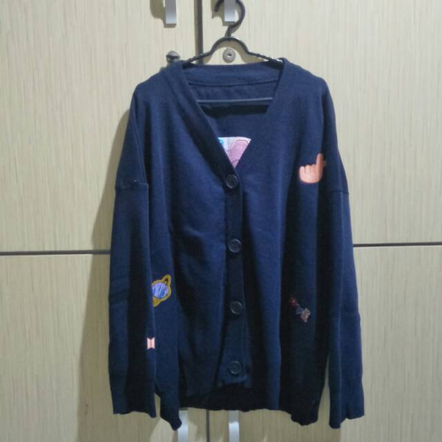 Cardigan BTS Pop Up Store Korea Unofficial