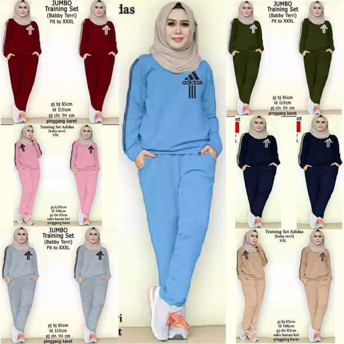BAJU TRAINING WANITA STELAN TRAINING WANITA PAKAIAN OLAHRAGA WANITA