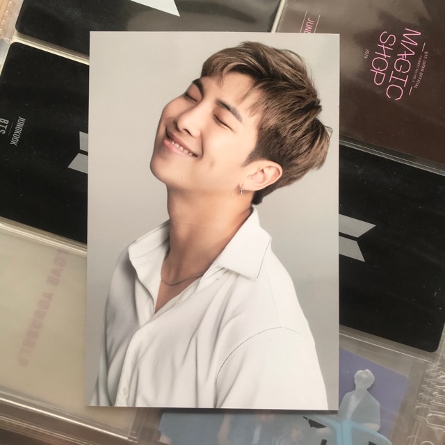 bts – rm / namjoon army kit renewal benefit privilege 5th 6th photoset postcard
