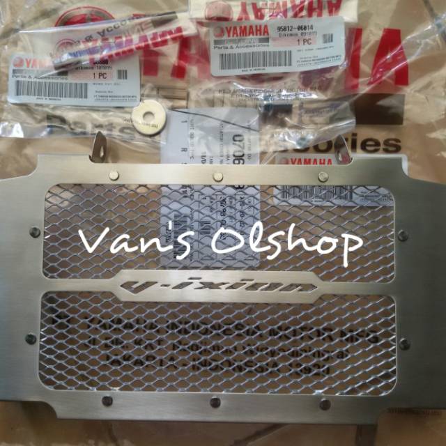 Cover Radiator Vixion Old 2007-2011, NVL Dan NVA Original Yamaha Genuine Parts