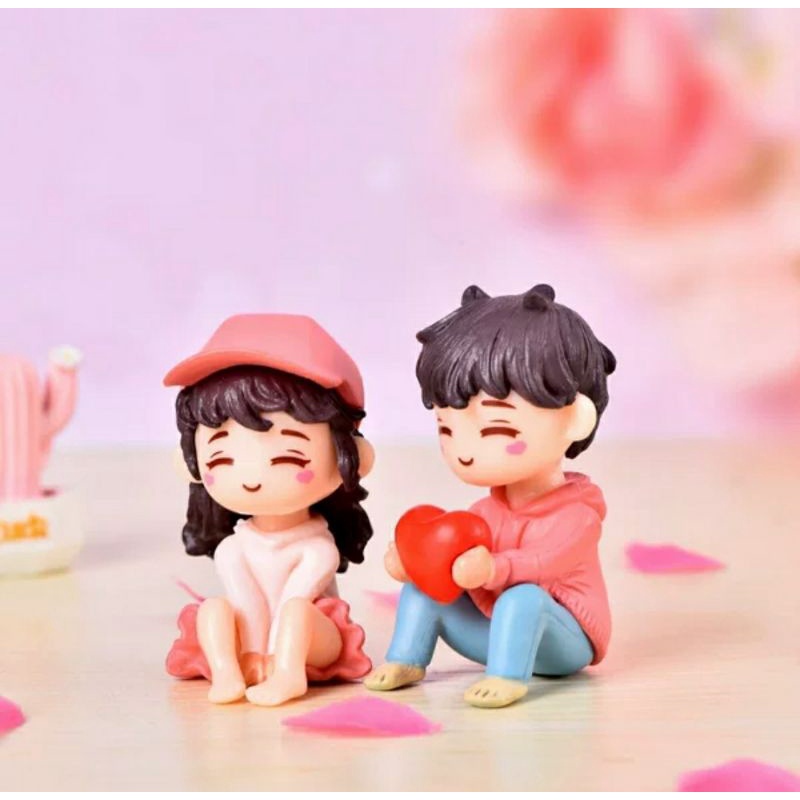 Patung Sepasang Kekasih Boneka Sepasang Kekasih Patung Pasangan Untuk Valentine Boneka Valentine
