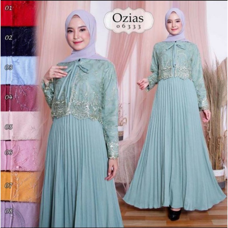 Gamis Dress by. Ozias Busui plisket