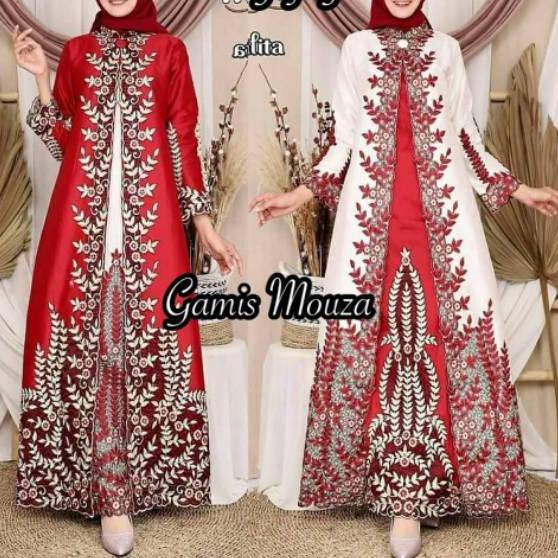 ○ Gamis mouza by pelangi jaya (034) terbaru ➵