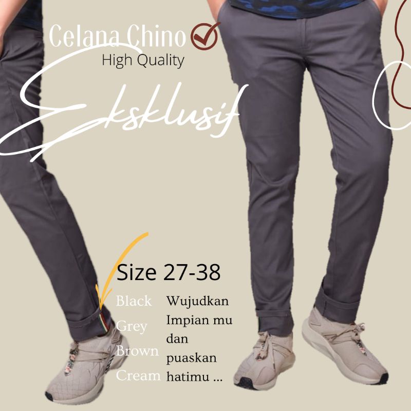 CELANA CHINO ORIGINAL/CELANA PANJANG CHINO/CELANA CHINO PRIA/CELANA PANJANG PRIA/CELANA KATUN PRIA/C