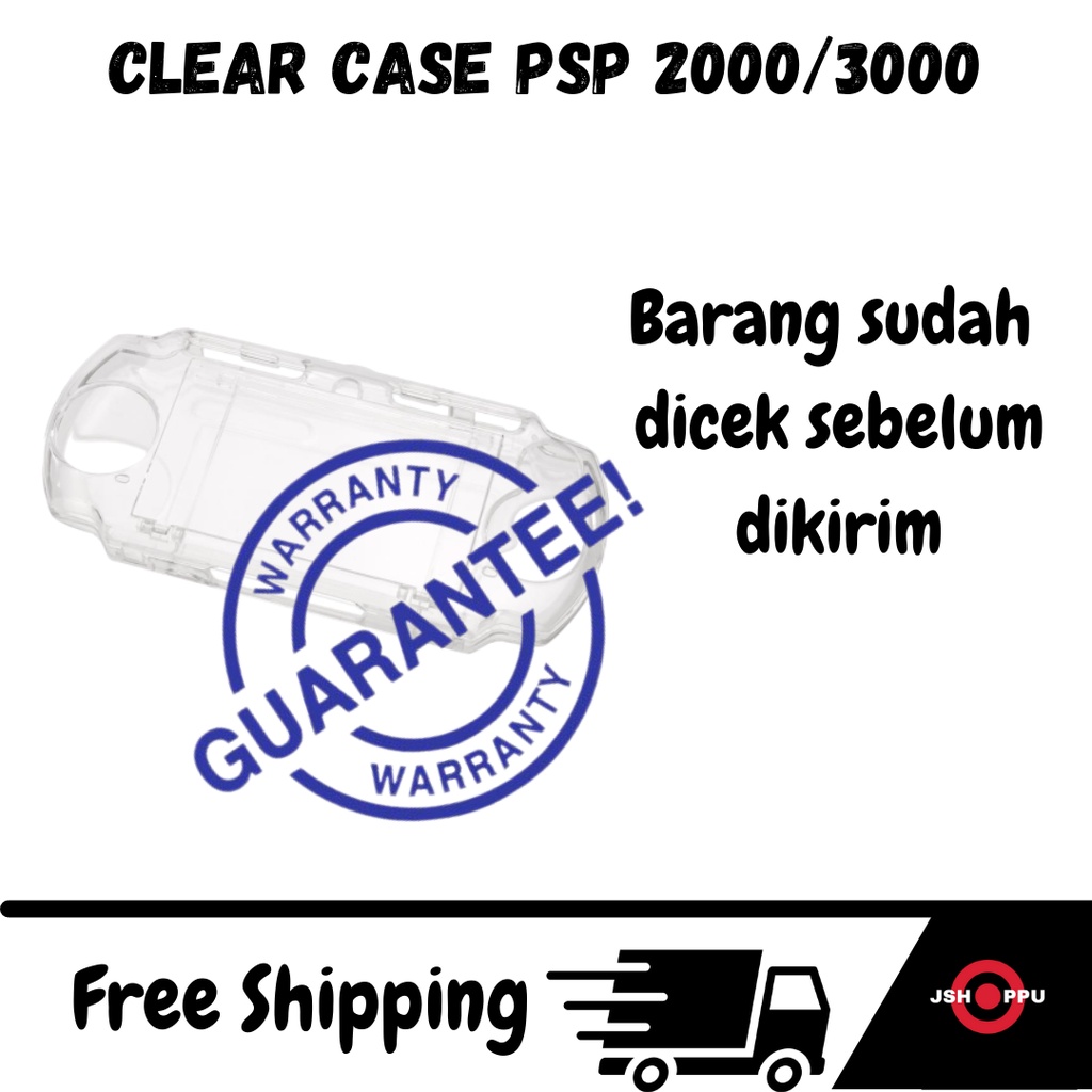 Case PSP 2000 PSP 3000 Slim Fat Clear Case PSP