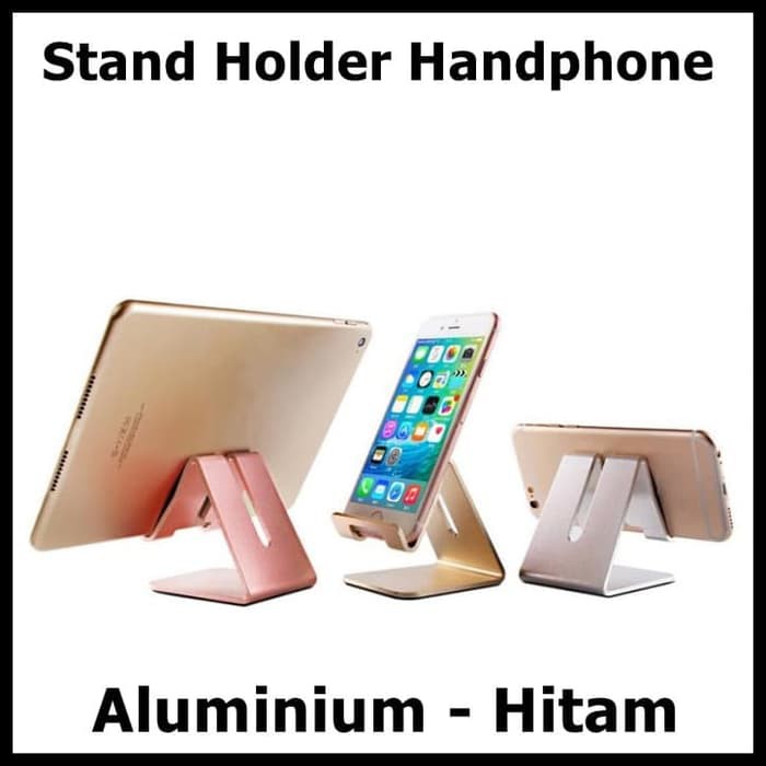 Mobile Mate Smartphone Tablet Stand Holder Aluminium AP 4S Black