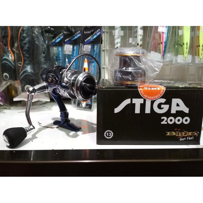 Reel Spinning Stiga 2000 Double Spool KUAT
