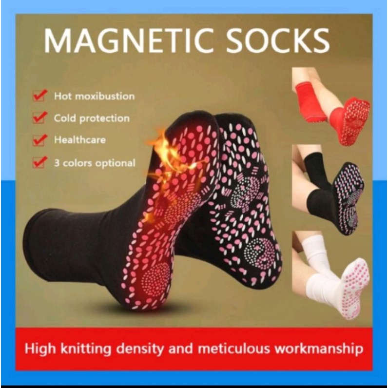 Kaos Kaki Magnetic Terapi Pemanas / Penghangat kaki