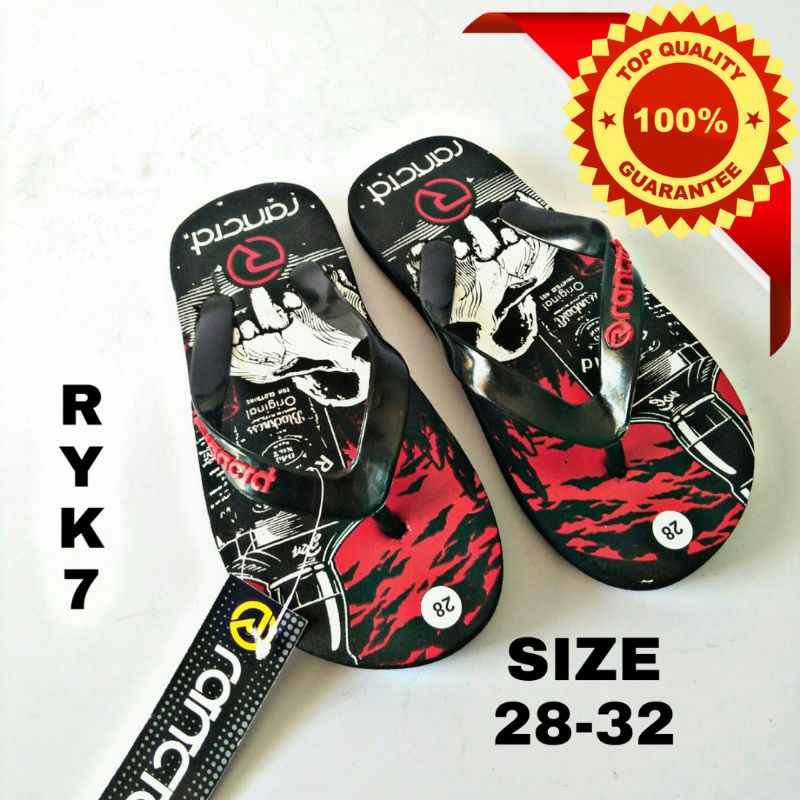 SANDAL JAPIT DISTRO ANAK-ANAK/KIDS RANCID (RYK)