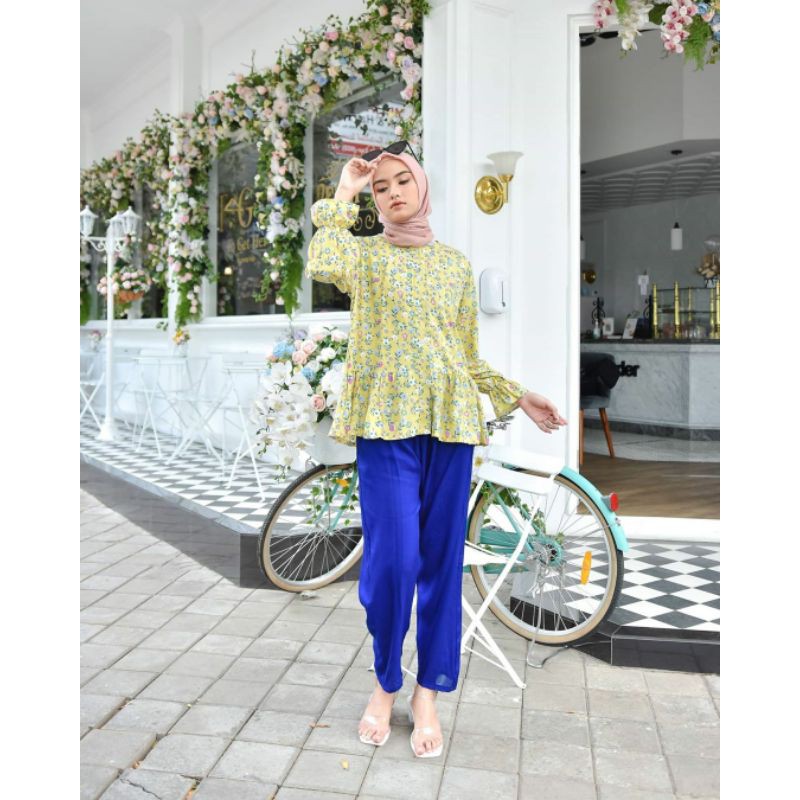 PAKAIAN WANITA - MELIA ONESET - SETELAN WANITA - SET CELANA - PAKAIAN TERLARIS - BAJU TIDUR