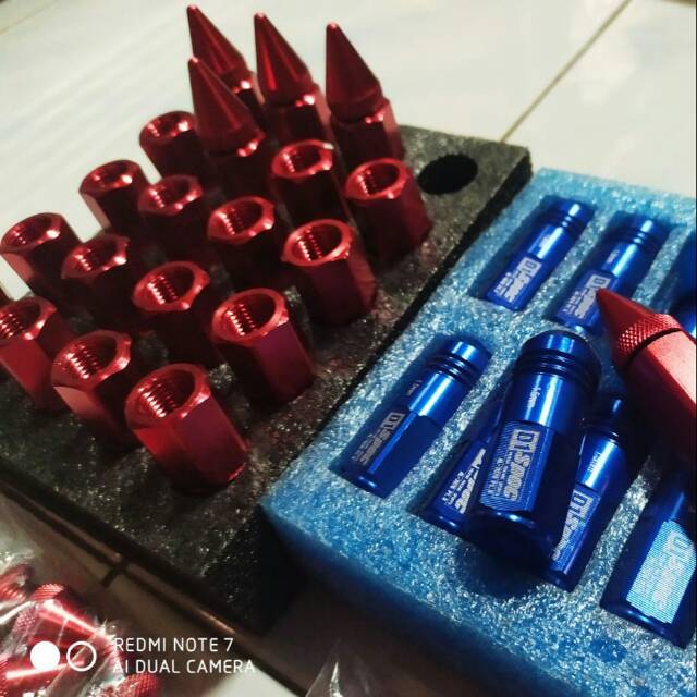 Baut mobil racing lugnut lancip