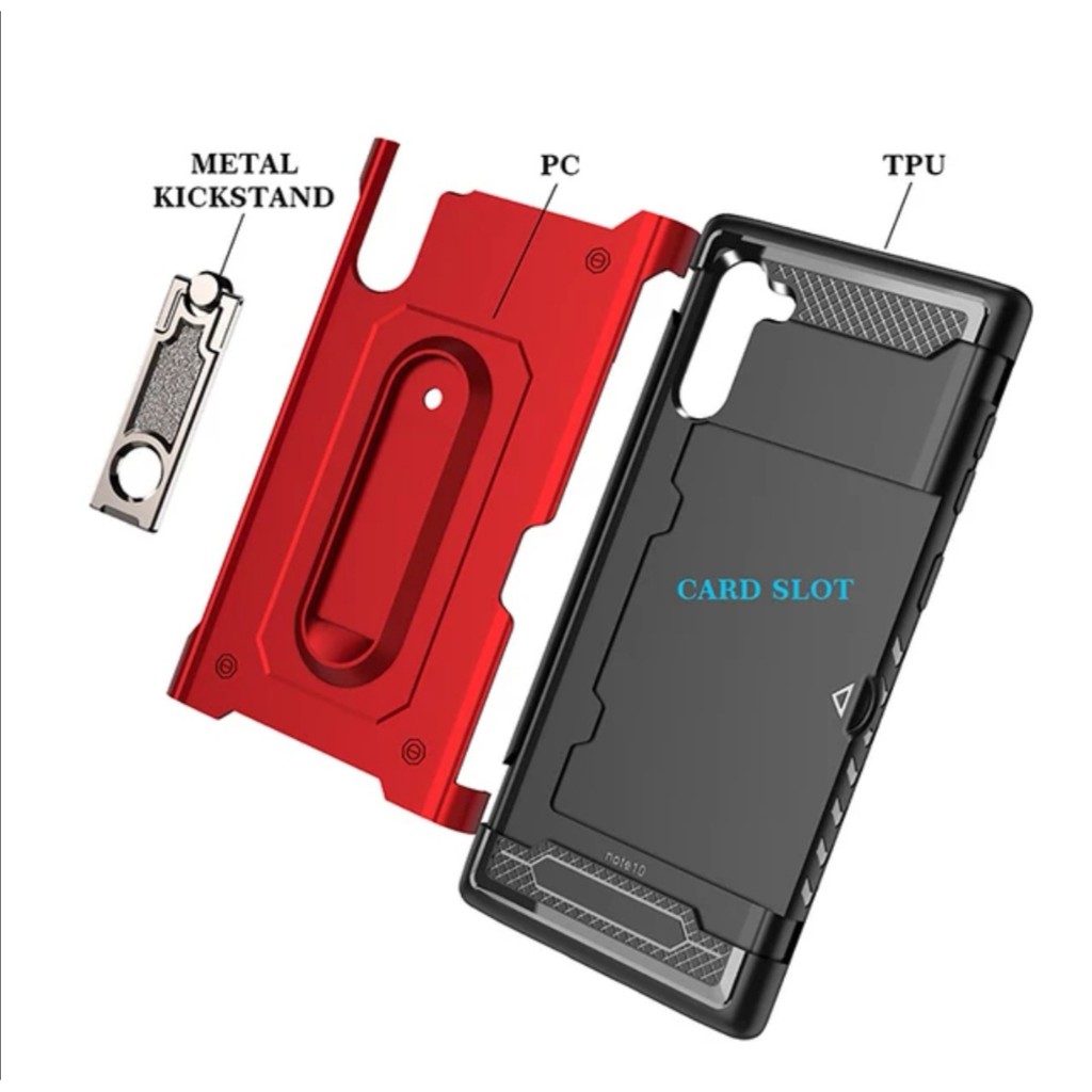 Samsung Note 10 / Note 10+ Plus Hybrid Armor Case Pillar Series